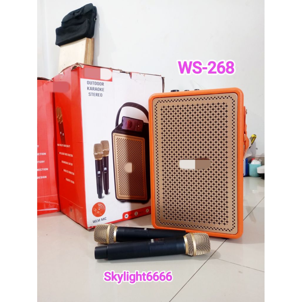 Speaker Bluetooth W-268 Returan/Rusak
