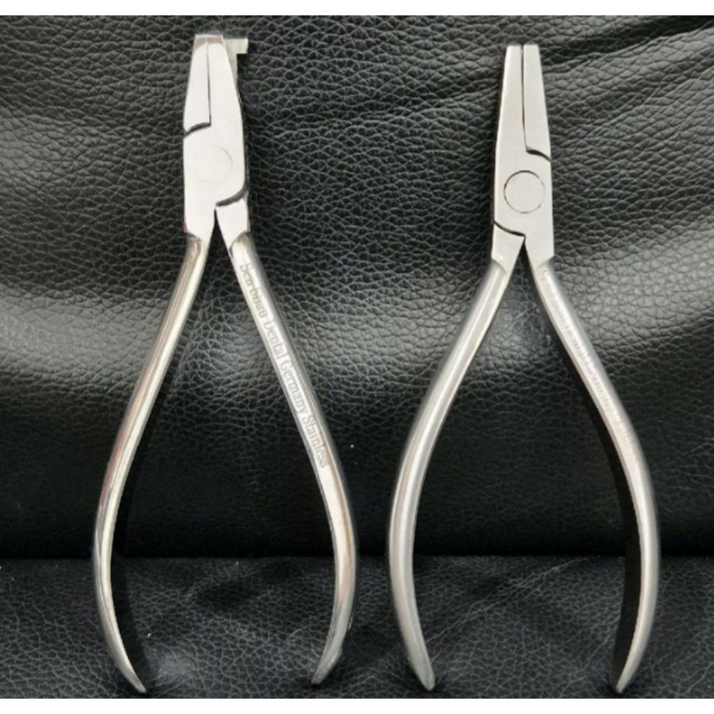 Tang Ortho V Bending Plier Premium Senshan Tang Spesialis Orthodontic U Bend Plier Alat Profesional 
