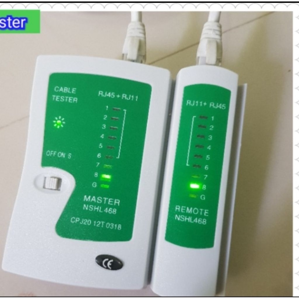 Lan tester Alat Untuk mengetes Kabel Lan