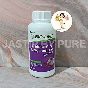 BIO LIFE Calcium & Magnesium Plus 100 Tablets