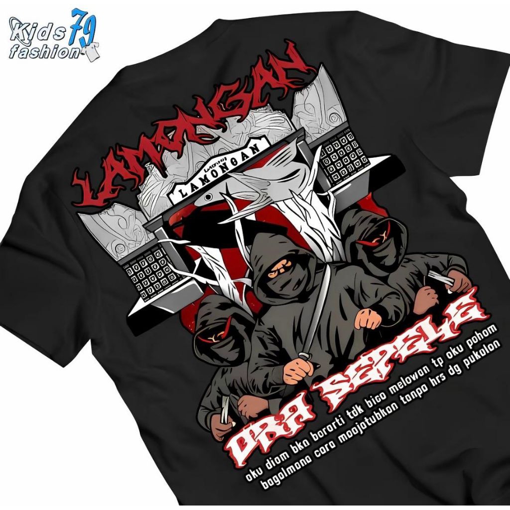 Kaos Lamongan Ora Sepele Kaos Distro Viral Ternyaman Kaos Unisex Viral