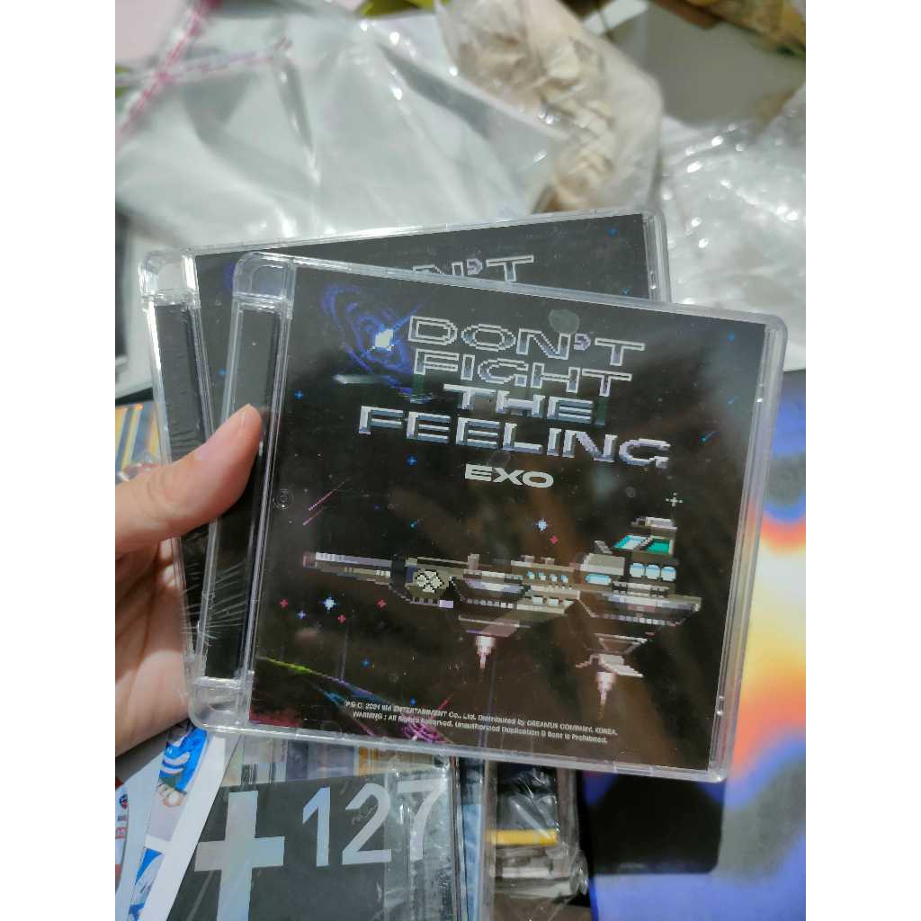 [CUCI GUDANG] EXO - Don't Fight the Feeling Jewel Case Sealed