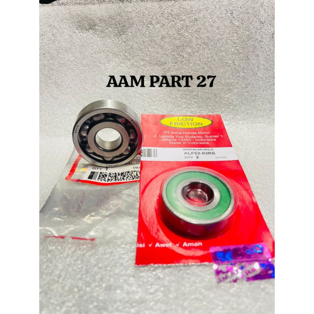 Bearing Roda belakang sett 6303+6203Rs Honda CRF 150L original