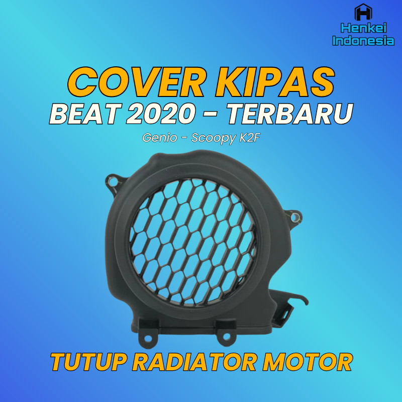 Cover Kipas Radiator Motor Beat Street - Tutup Kipas Motor Genio - Pelindung Kipas Motor Scoopy K2F