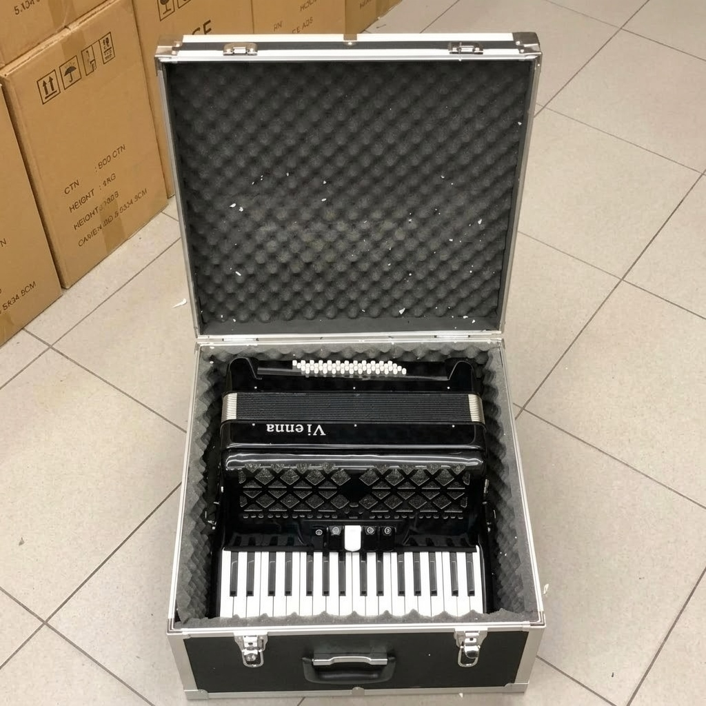 Accordion Akordion Viena 34 Key 48 Bass Original
