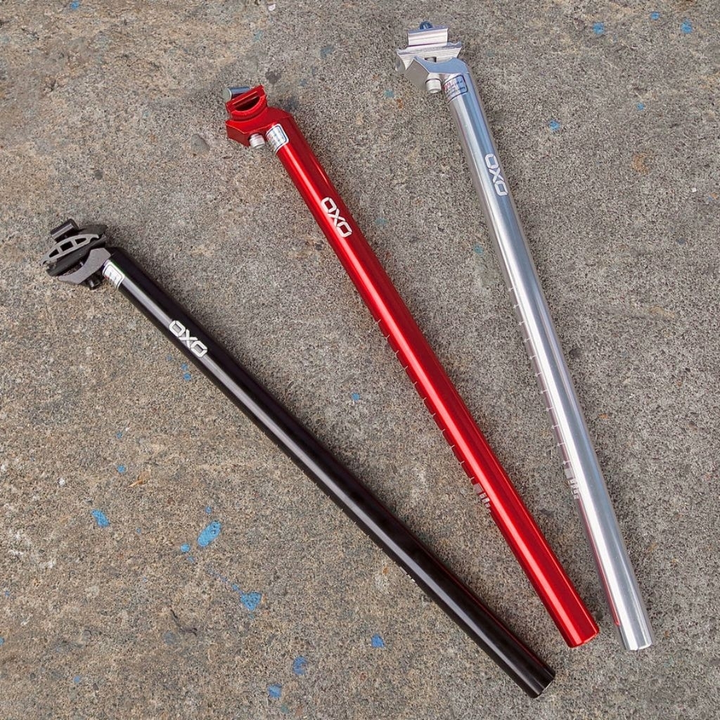 Seatpost Cagak Sadel Tiang Sadel Oxo 25.4 Alloy Panjang 400 mm