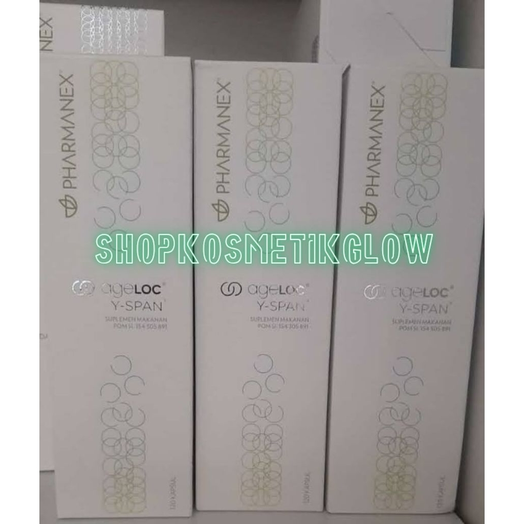 Y Span Suplemen 120 Kapsul Exp 12/2026 Original Y Span ageLOC® awet muda anti aging