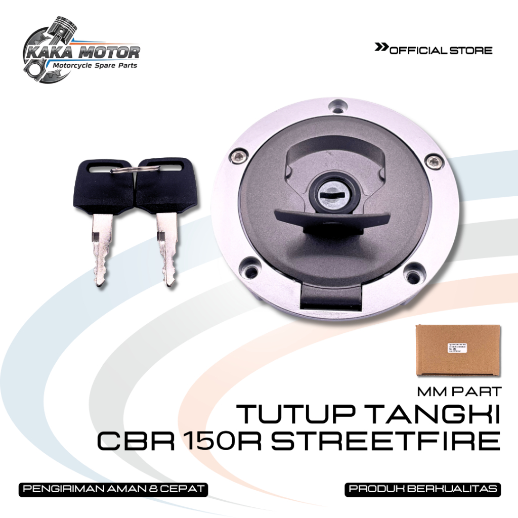 TUTUP TANGKI CBR 150R STREETFIRE / CBR150R 2017 / LED - TUTUP TANGKI HONDA CBR150R CBR 150R 2017 K45