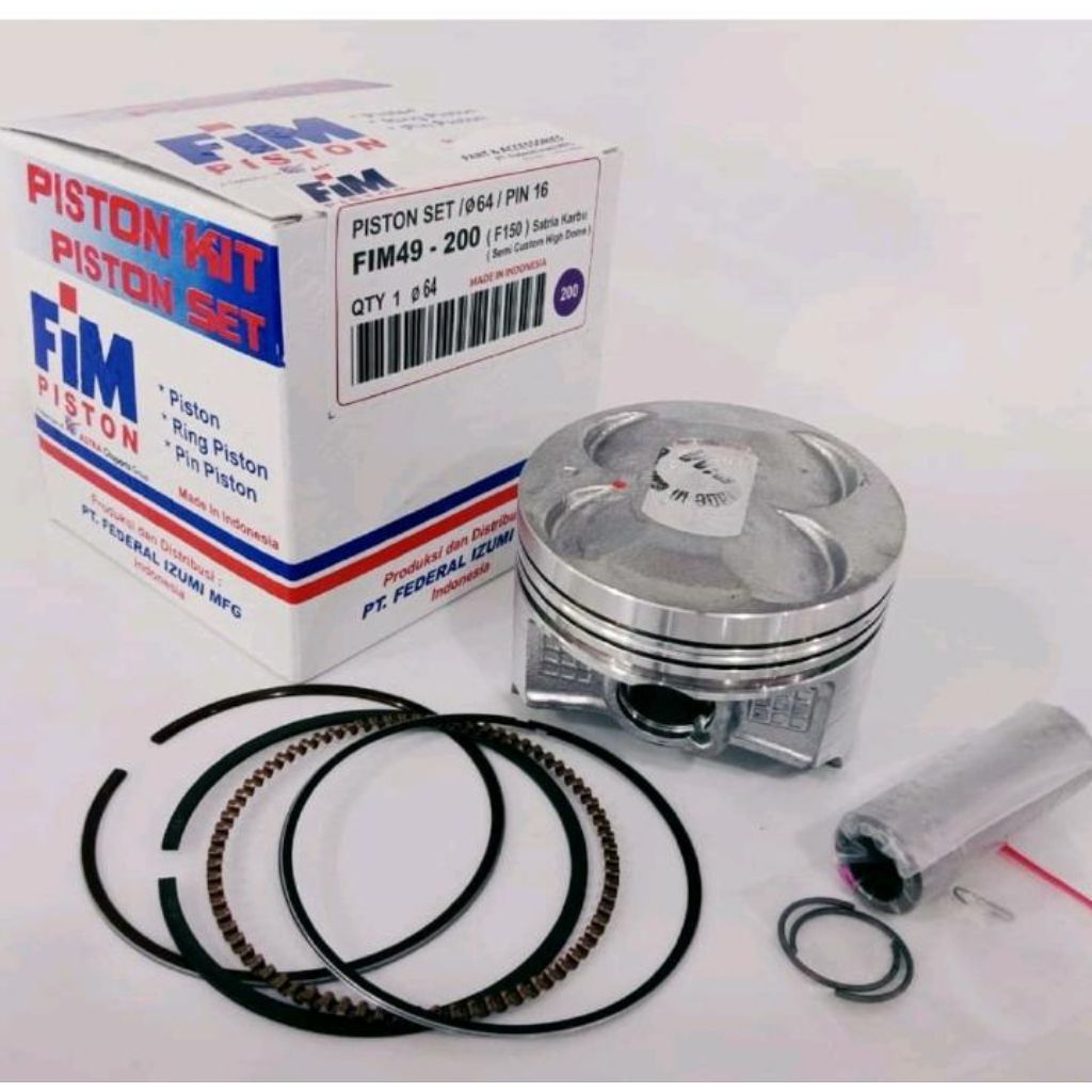 PISTON SET FIM 49 (Satria FU)