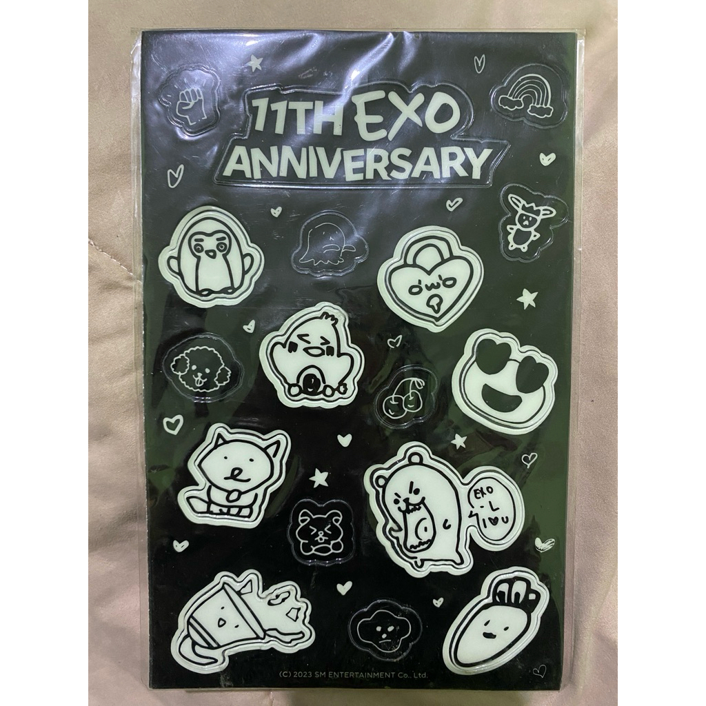 WTS STIKER MD ANNIVERSARY EXO