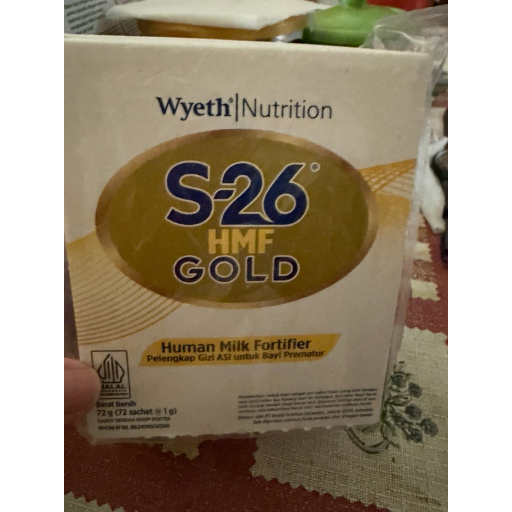 S-26 HMF Gold Human Milk Fortifier - Ecer Per Pcs