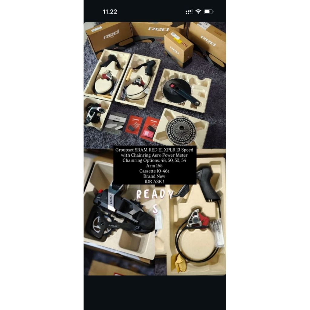 Groupset Sram Red E1 XPLR 13spd