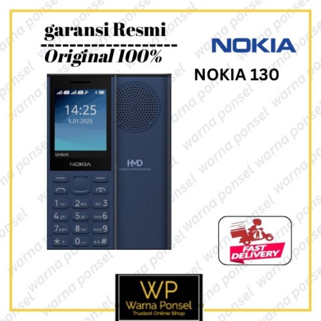 Nokia 130 Frodo Music - Garansi Resmi