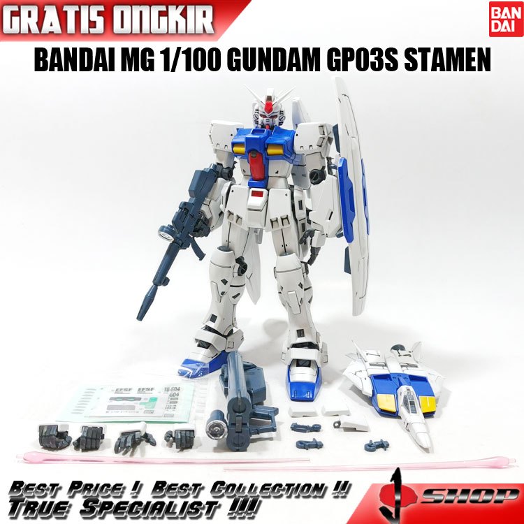 BANDAI MG 1/100 GUNDAM GP03S STAMEN MG2246
