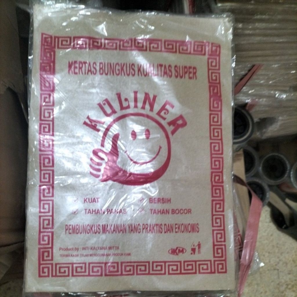 KERTAS NASI KULINER / OSAKA MERAH ISI 100LBR
