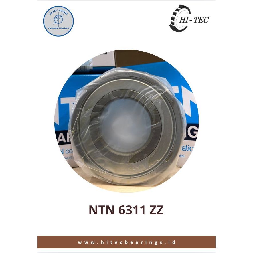 Bearings NTN 6311 ZZ & 6311 2RS/LLU