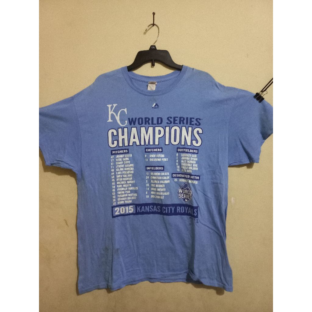 MLB KANSAS CITY WORLD SERIES CHAMPION 2015