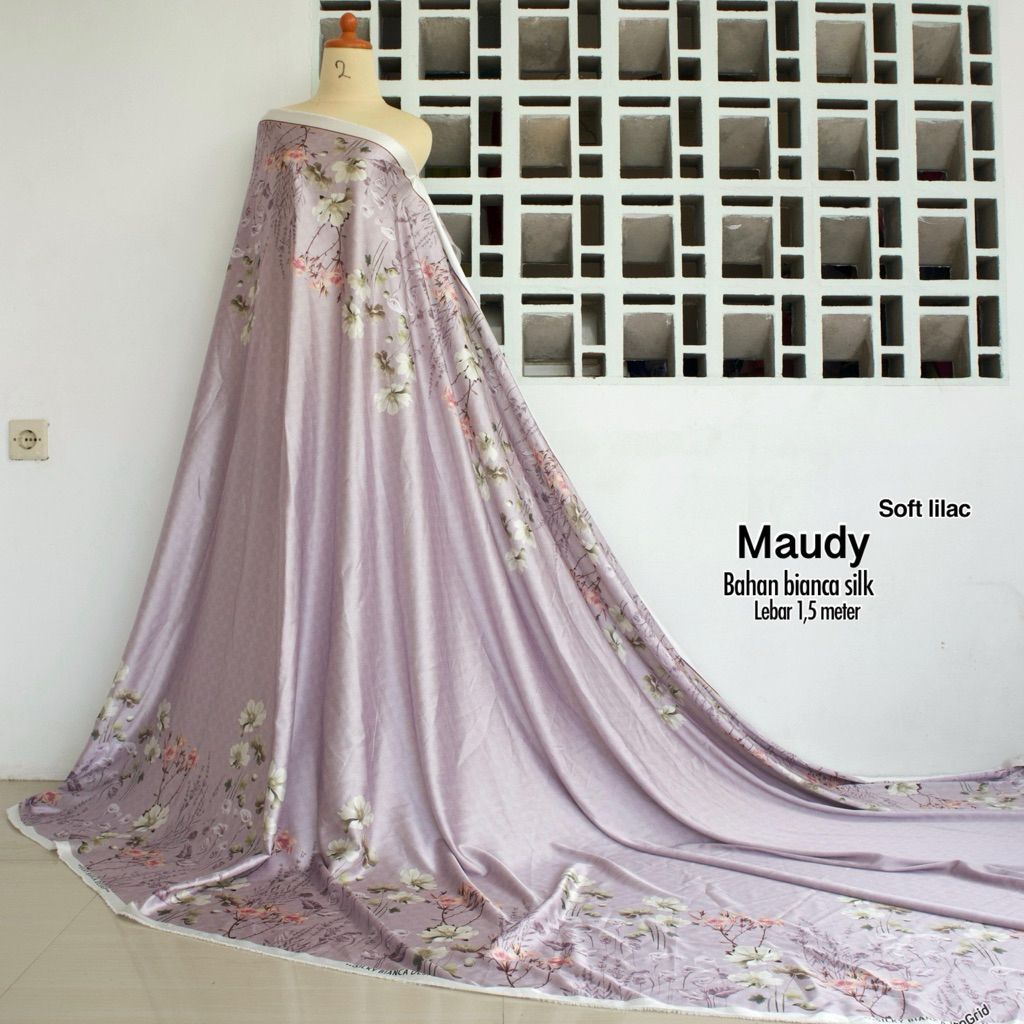 Kain bianca motif maudy// kain cod // per setengah meter // banyak motif // kain gamis // kain meter