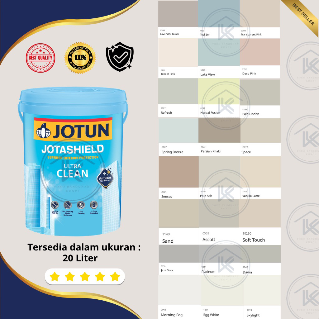 Cat Jotun Jotashield Ultra Clean 20L - Cat Premium Jotun Exterior