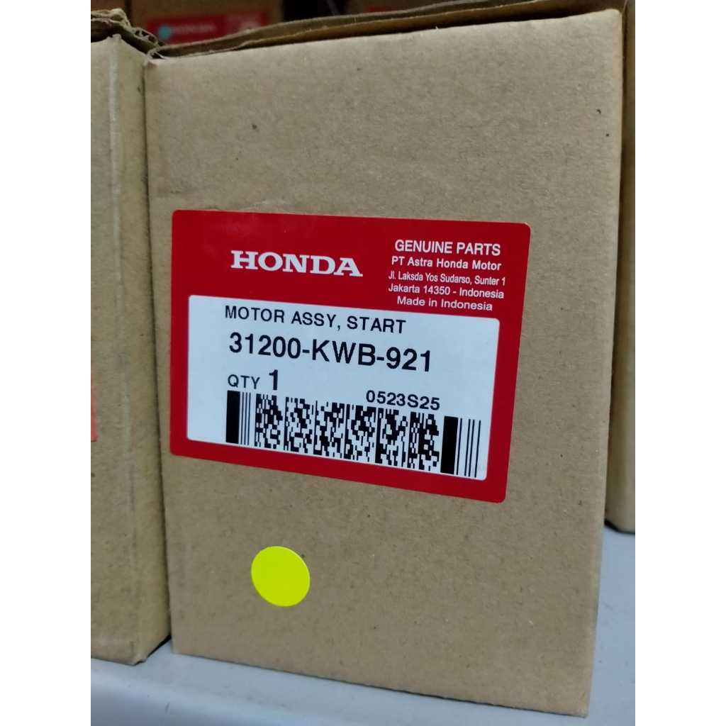 Dinamo Starter Honda Blade 110 KWB 31200KWB921 ORI HONDA