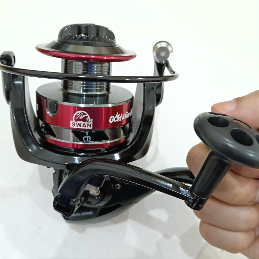 Reel Pancing Swan Gold & Fire 4000 6000 | Kerek Pancing Ikan Laut & Sungai
