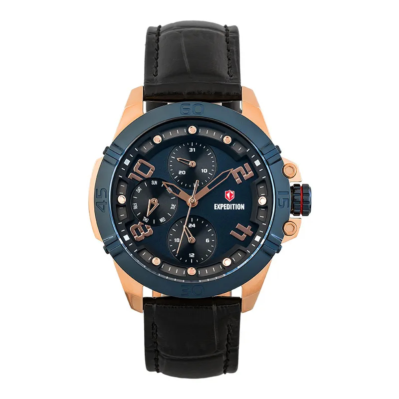 Jam Tangan Wanita Expedition E6763 E 6763 BF LURBU Leather Strap Women Original Garansi Resmi 1 Tahu
