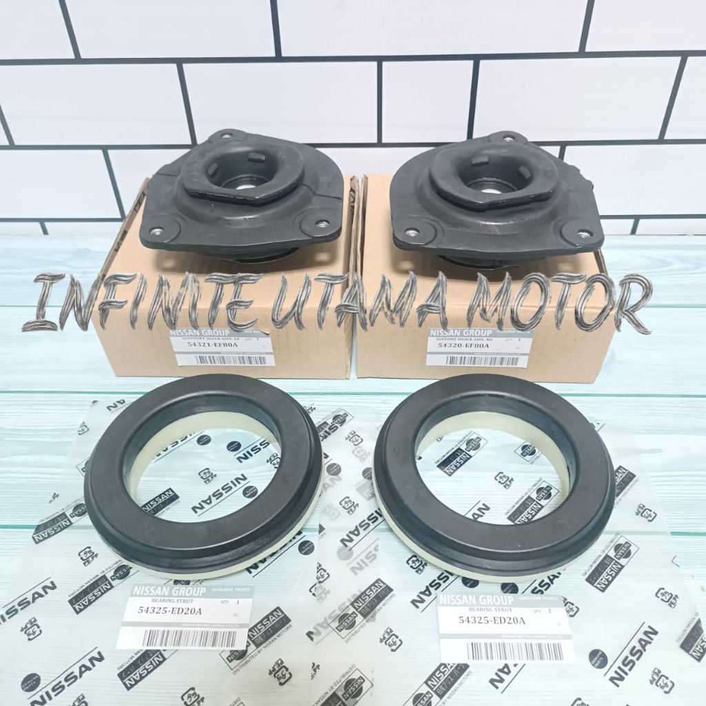 Support Shock Depan + Bearing Support Livina , Evalia , Latio.