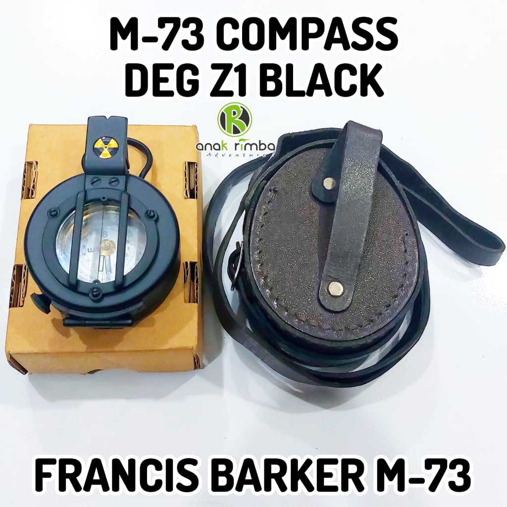 KOMPAS PRISMA FRANCIS BARKER M73 DEG Z1 BLACK Kompas Navigasi KOMPAS BIDIK