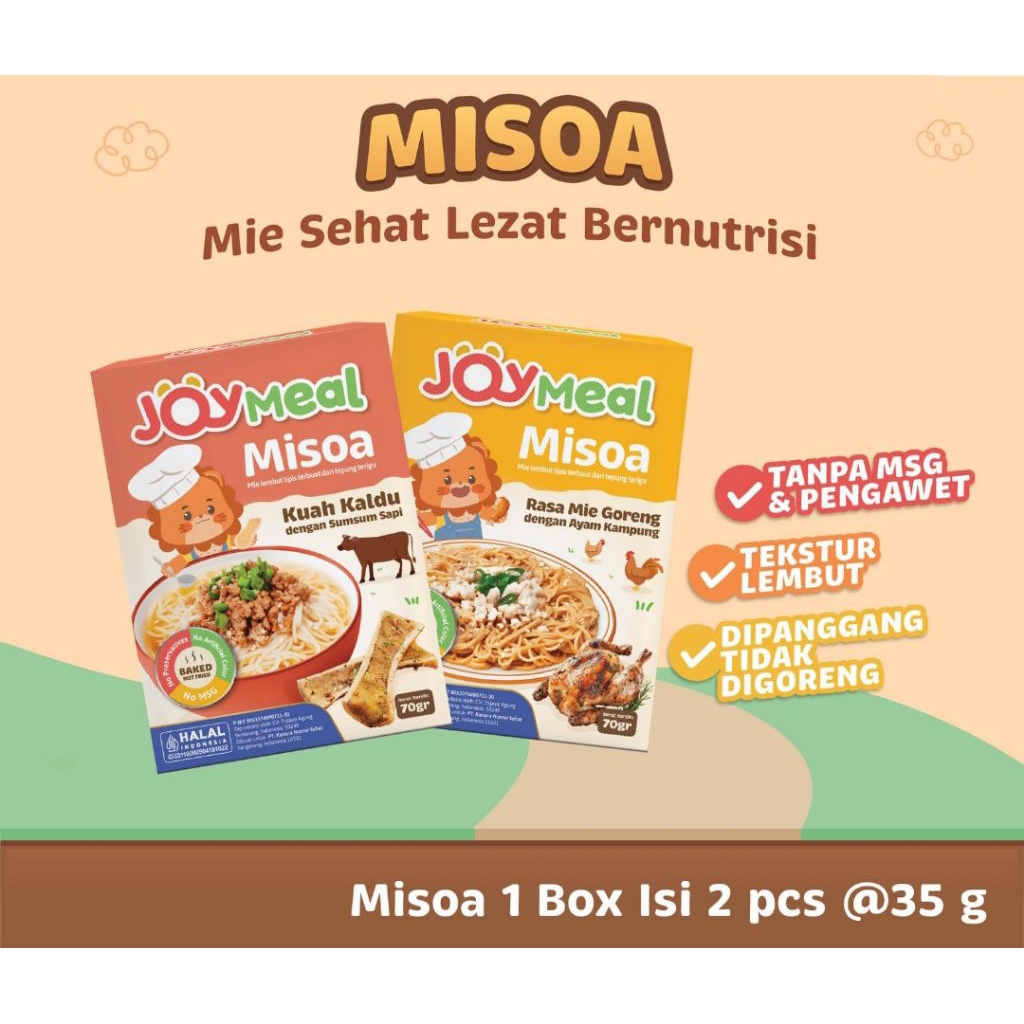 Joy Meal Misoa - Kuah Kaldu / Mie Goreng