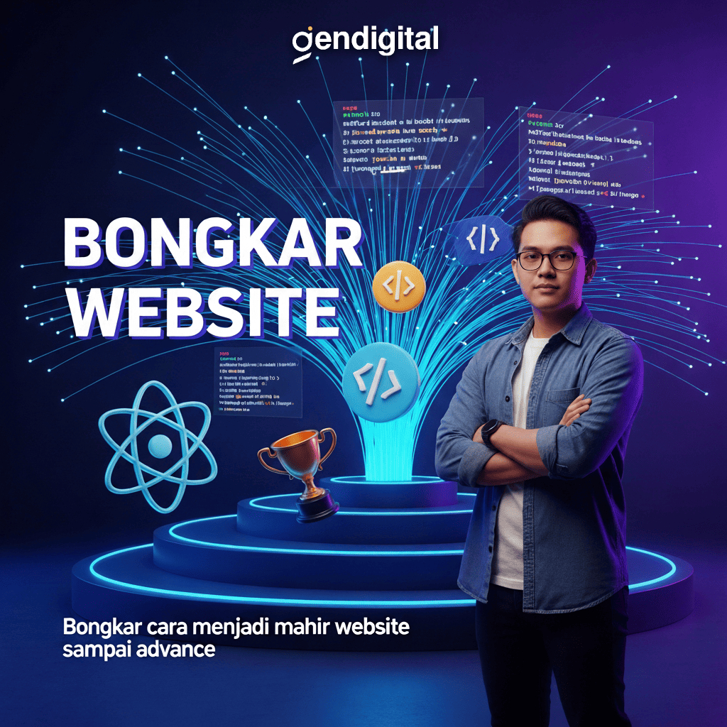 MAHIR BIKIN WEBSITE - Kelas Bongkar Website Dari Awal Hingga Mahir - Materi Video Pembelajaran