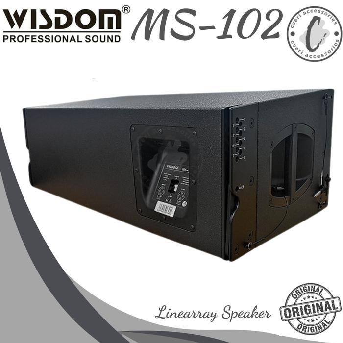 (JUAL 1 BUAH) Wisdom MS-102 / MS102 Speaker 10″ Speaker Line Array Pasif Original