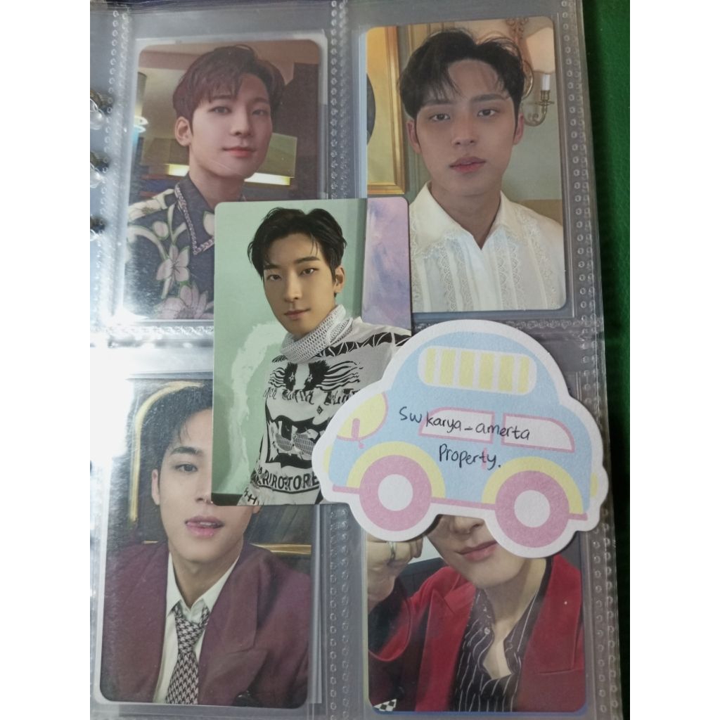[OFFICIAL, TOLONG BACA DESKRIPSI] PC Photocard Seventeen RPC Attaca - Wonwoo