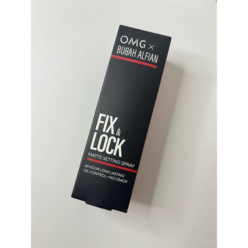 OMG TWO WAY CAKE| OMG FIX & LOCK Matte Setting Spray