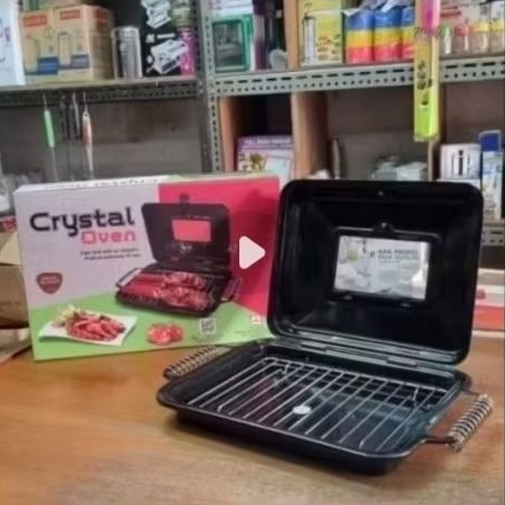 Alat Panggangan Ikan Barbeque / Pemanggang Crystal Oven Maslon Maspion