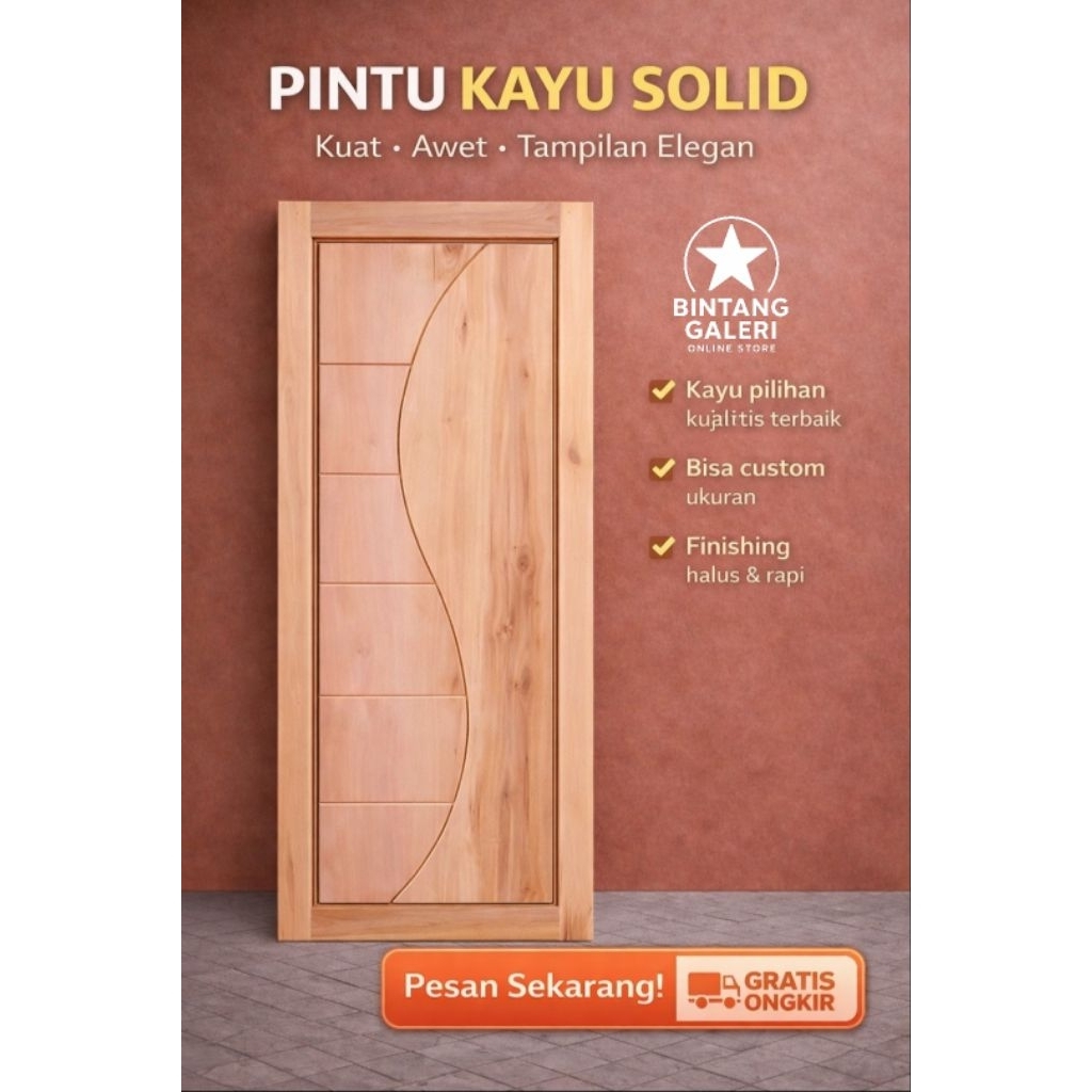 Pintu Kayu Pintu Utama Rumah Kayu Pintu Kamar Minimalis Murah