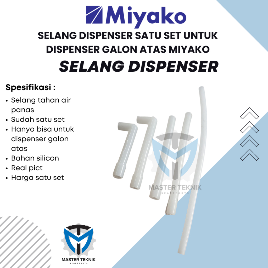 SELANG DISPENSER SATU SET UNTUK DI DISPENSER ATAS MIYAKO