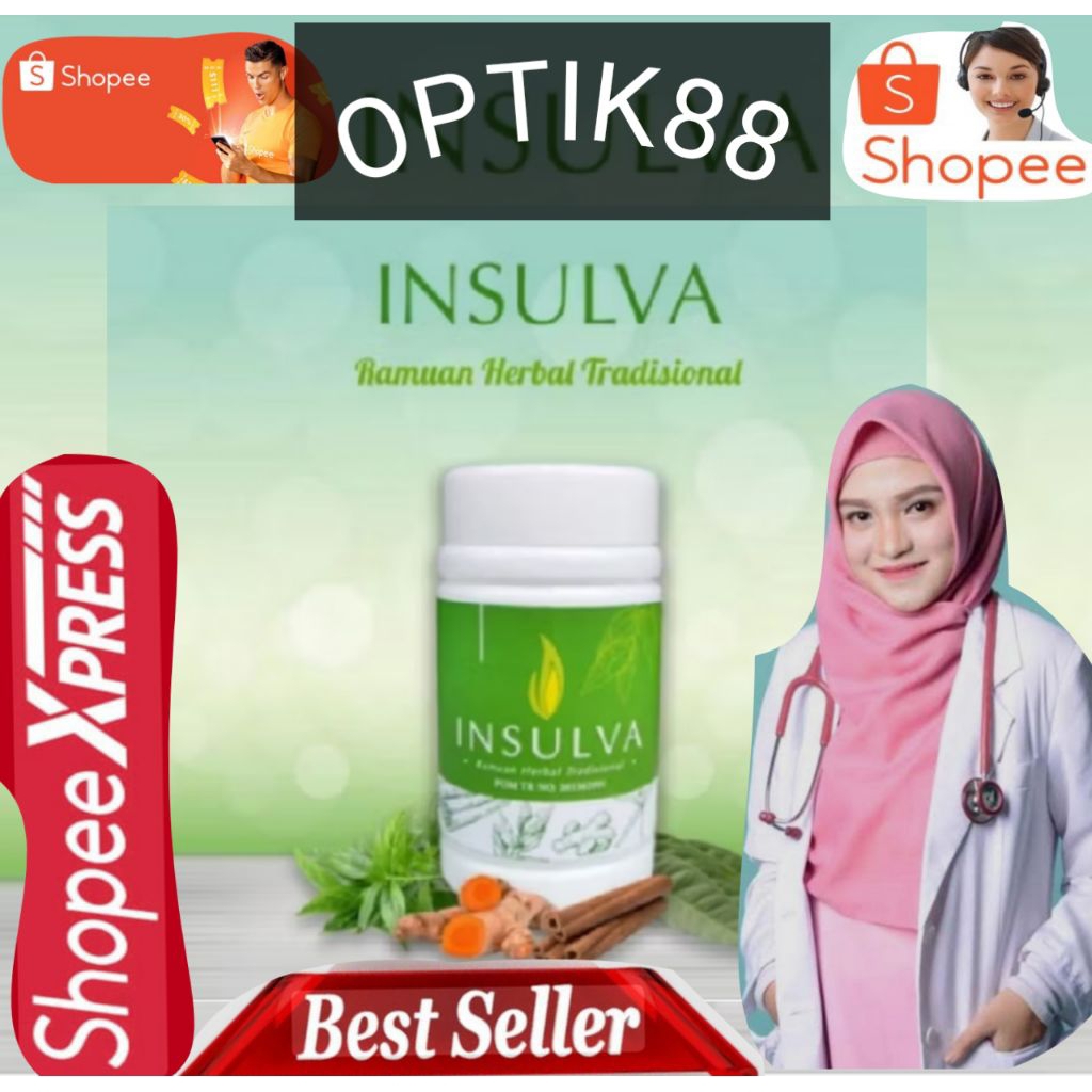 INSULVA ASLI 100% ORIGINAL obat diabetes di jamin ampuh