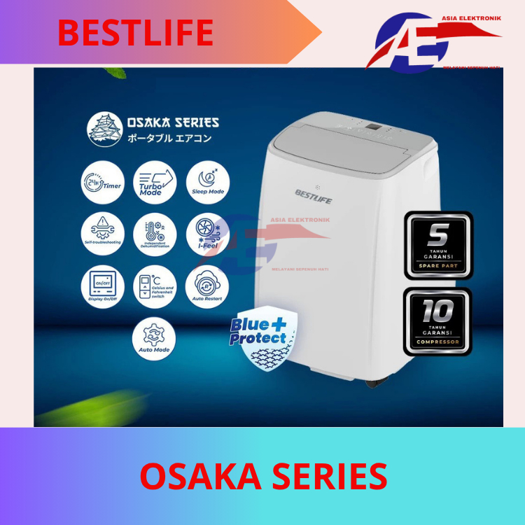 Ac Bestlife BEST - 09 OSC | Ac Portabel | 1 Pk | Osaka Series