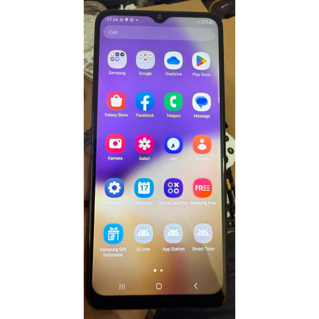 Lcd touchscreen+frame samsung A32 5G SM-A326G original copotan