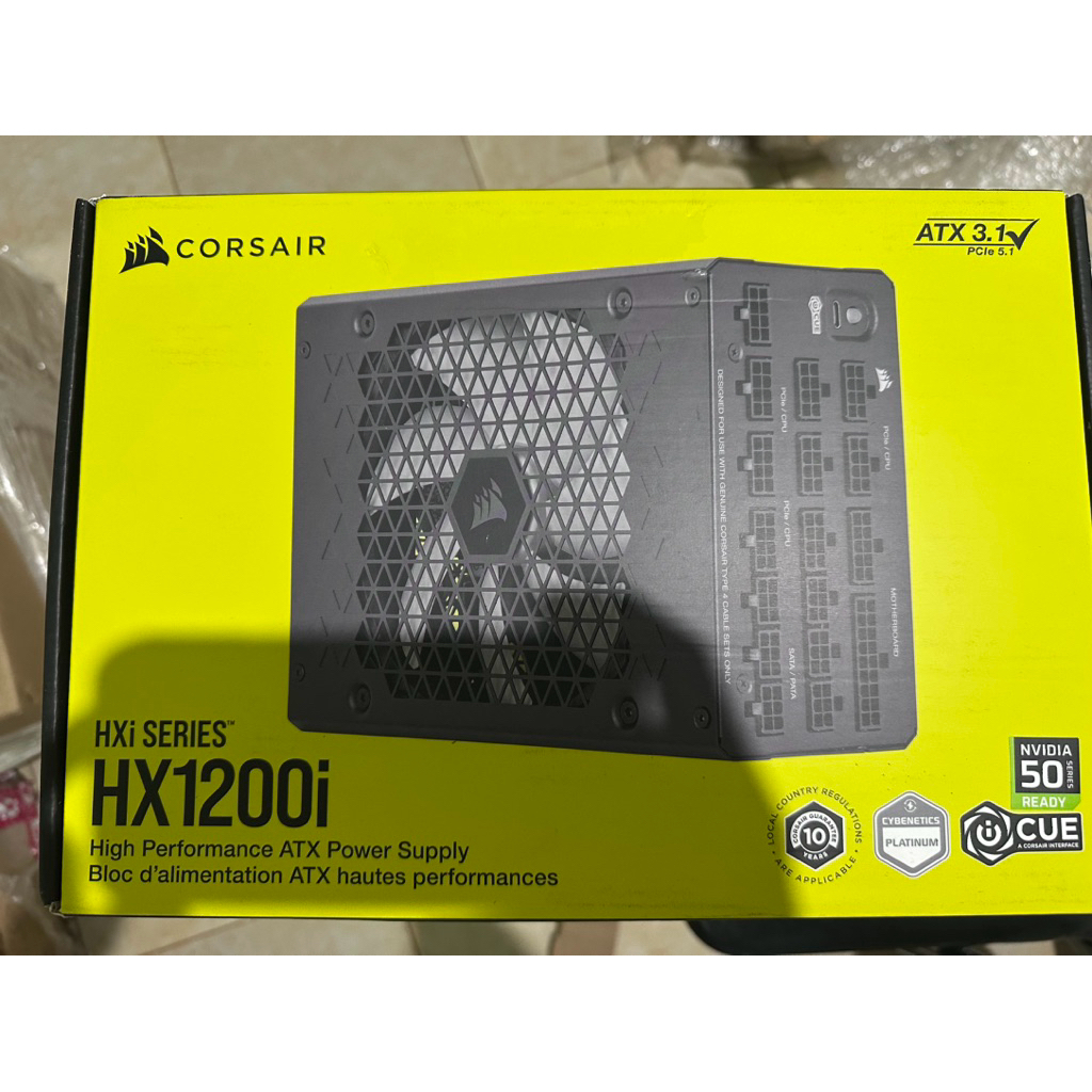 PSU Corsair HXi Series HX1200i 1200Watt 80+ Platinum Fully Modular