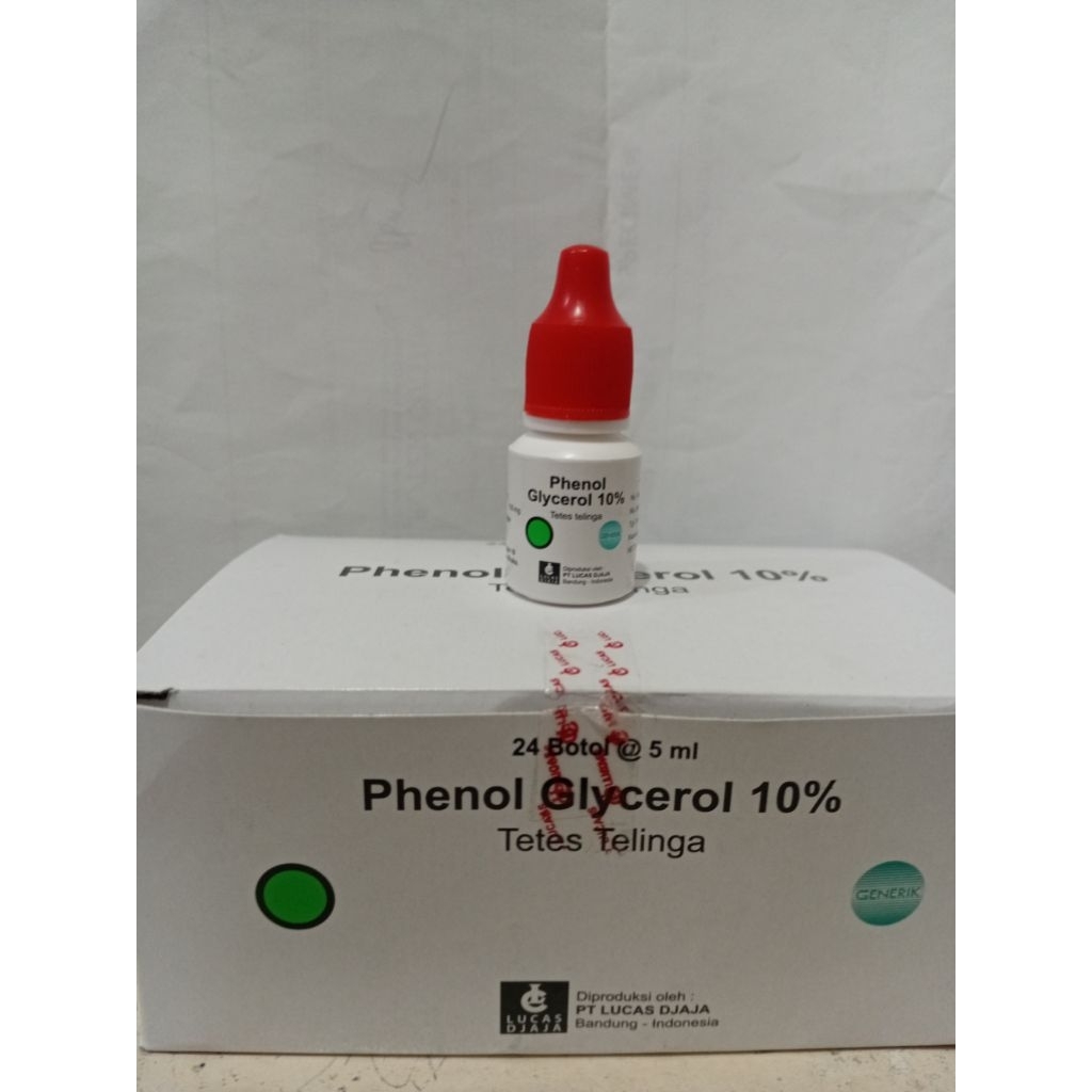 Phenol glycerol tetes telinga 5ml botol