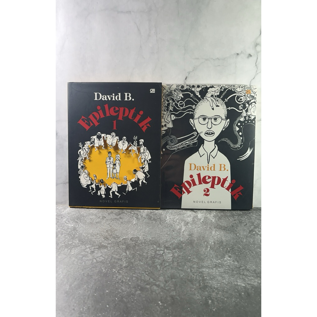 Buku / Novel Epileptik 1,2, David B., Gramedia