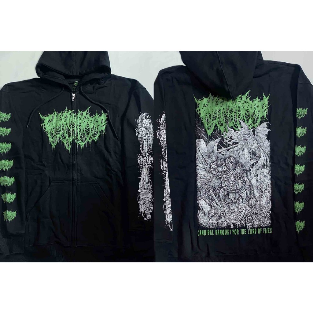 HOODIE GOLEM OF GORE - CANNIBAL BANQUET FOR THE LORD OF FLIES