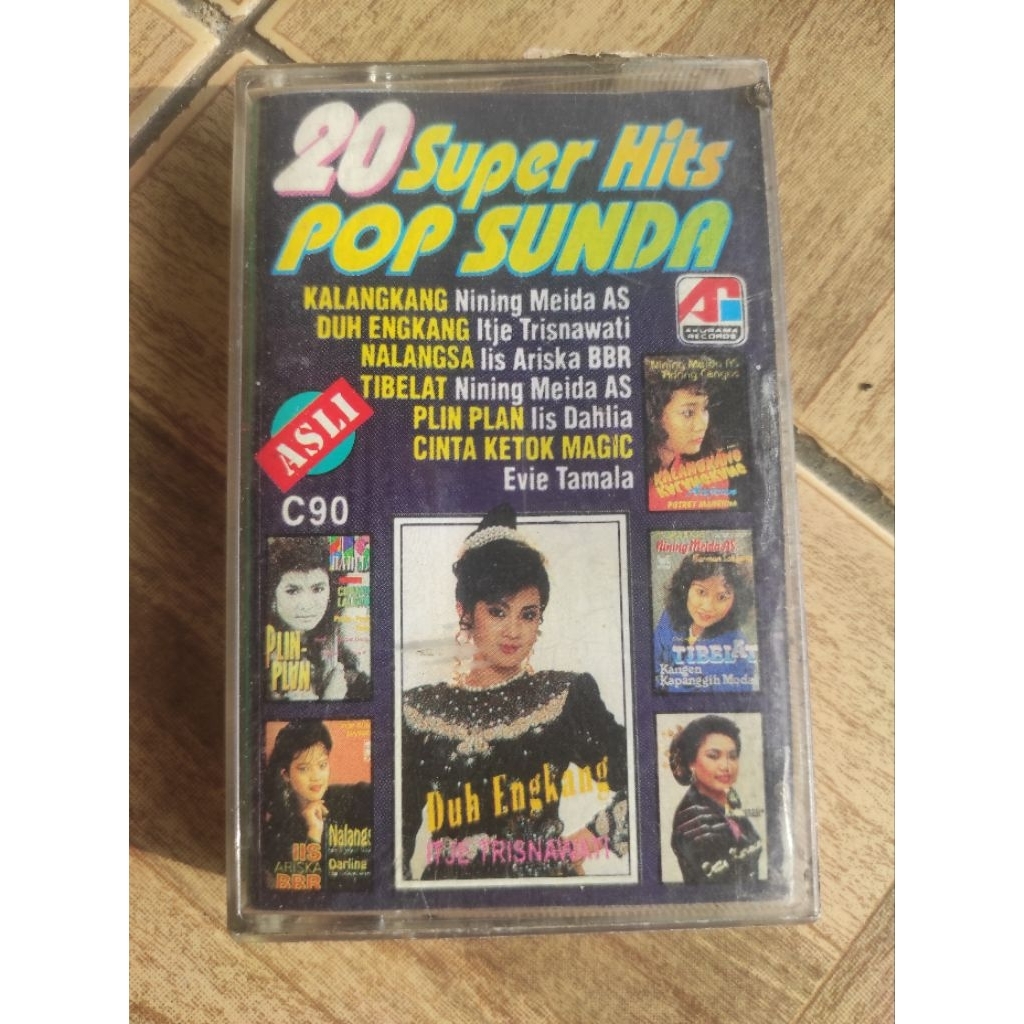 kaset pita 20 super hits pop sunda
