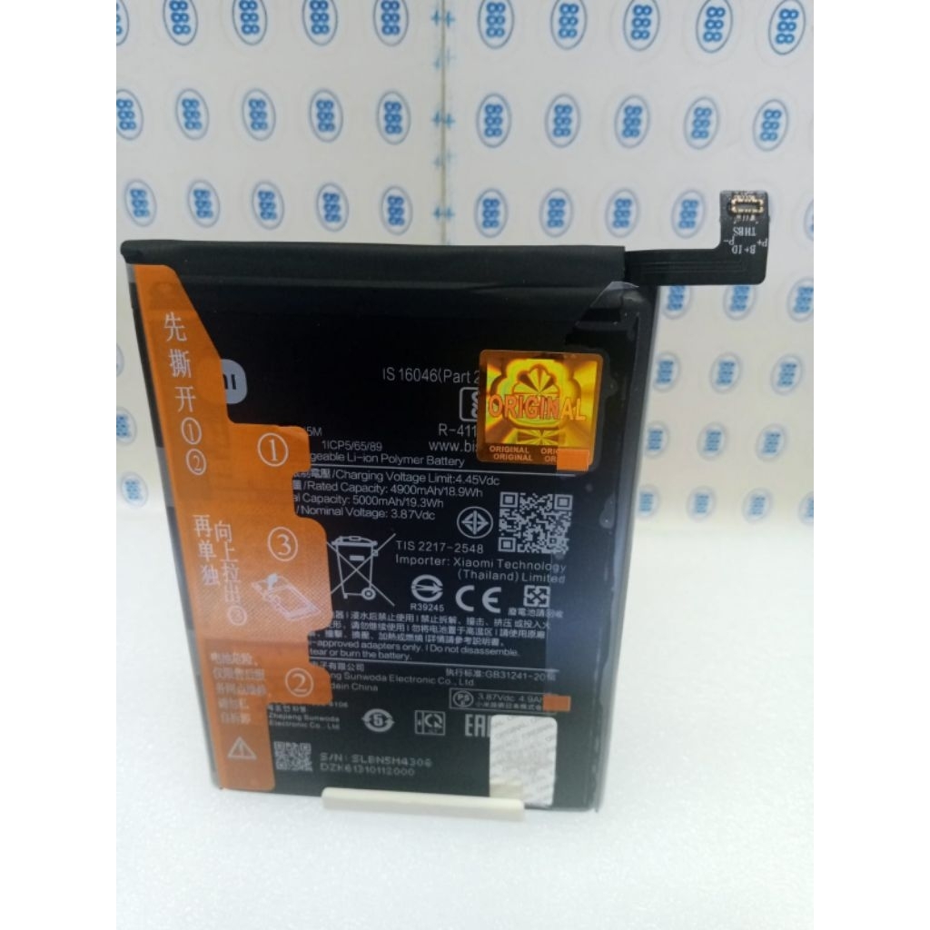 BATERAI XIAOMI BN5M REDMI NOTE 12 4G BN 5M ORIGINAL