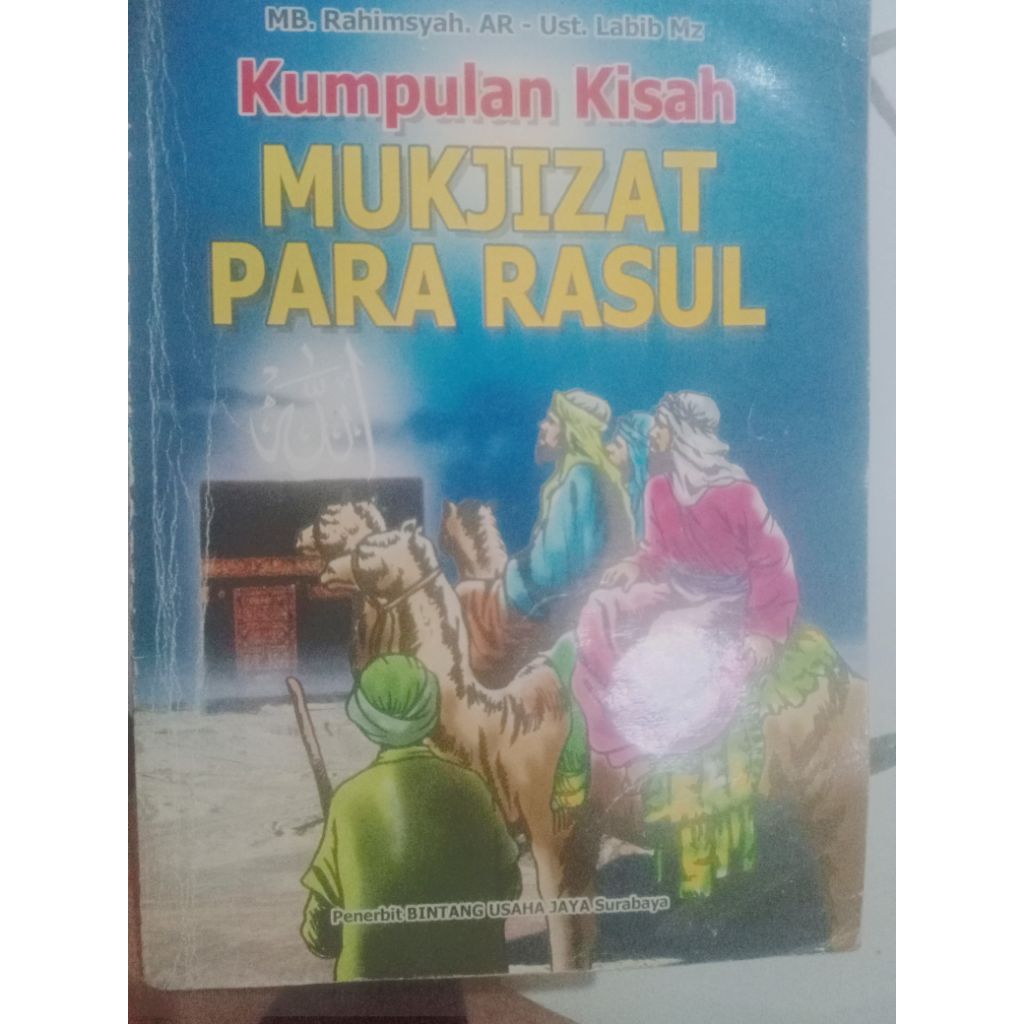 buku Kumpulan Kisah Mukjizat Para Rasul second bekas