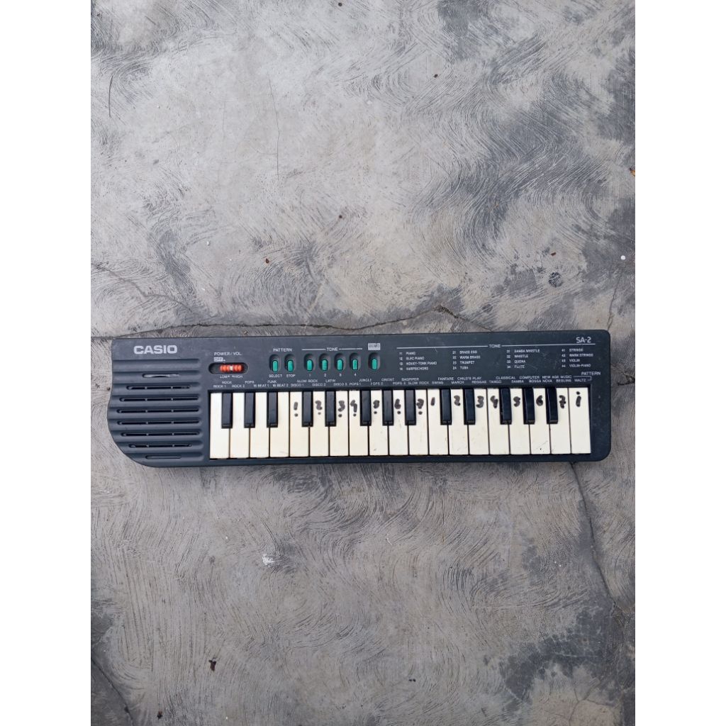 Vintage Keyboard Casio SA -2 (MATOL)