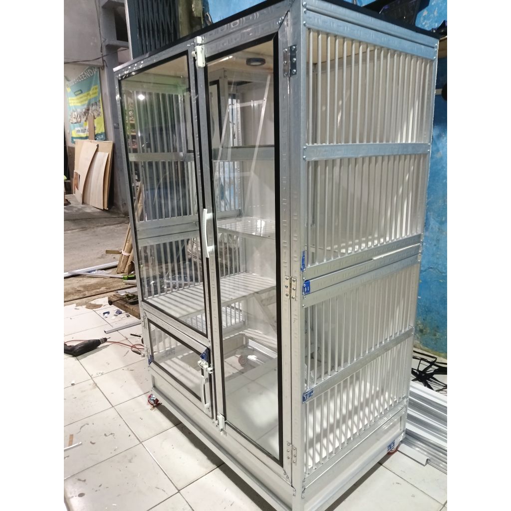 KANDANG KUCING/CAT ROOM BAHAN HOLO GALVALUM