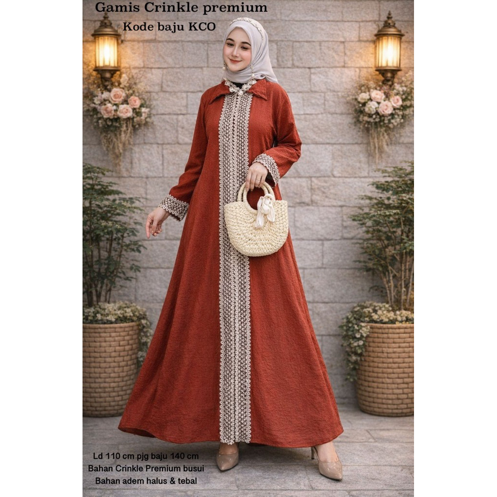 READY GAMIS CRINKLE & RAYON PREMIUM KCO GTL