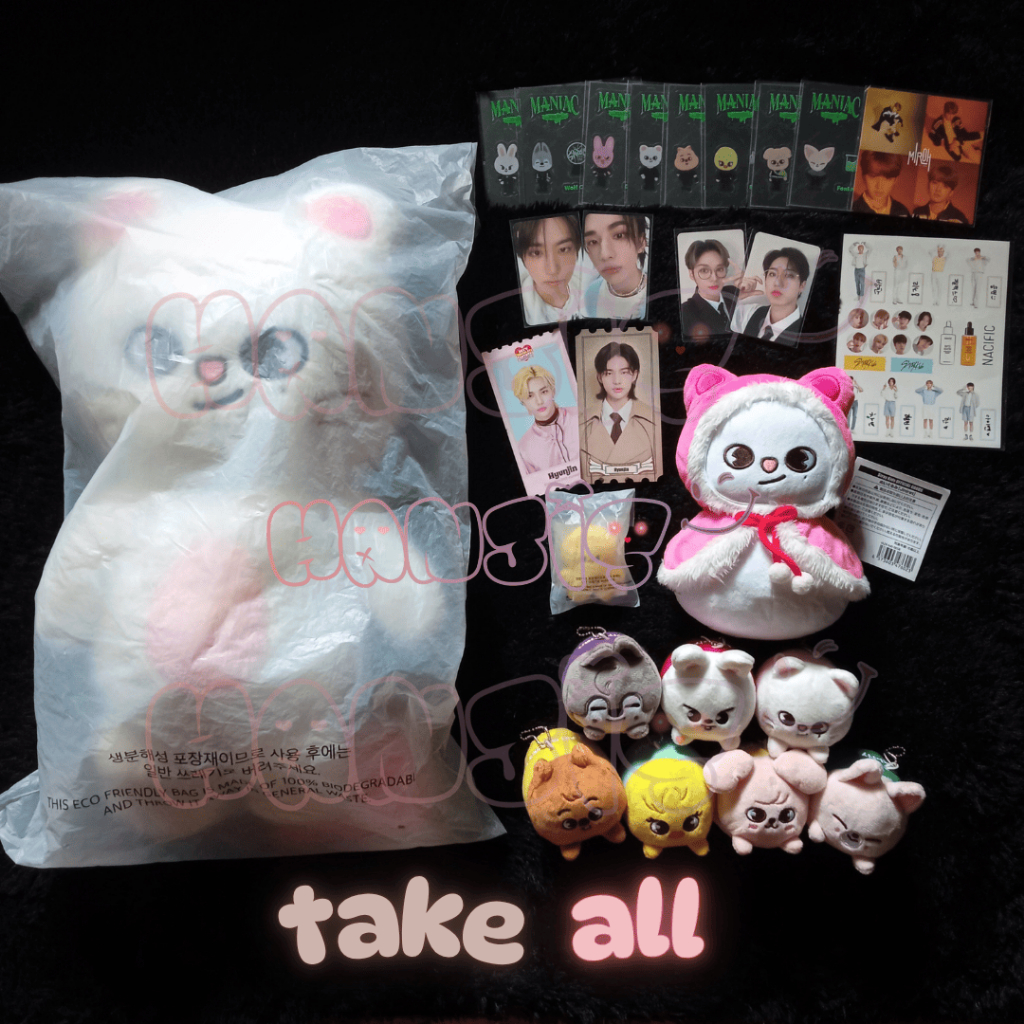 SKZOO PLUSH TEDDY BEAR JINIRET SET